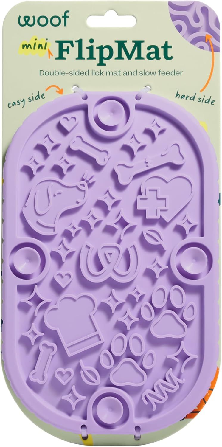 Woof Dog FLIPMAT MIN Lavender