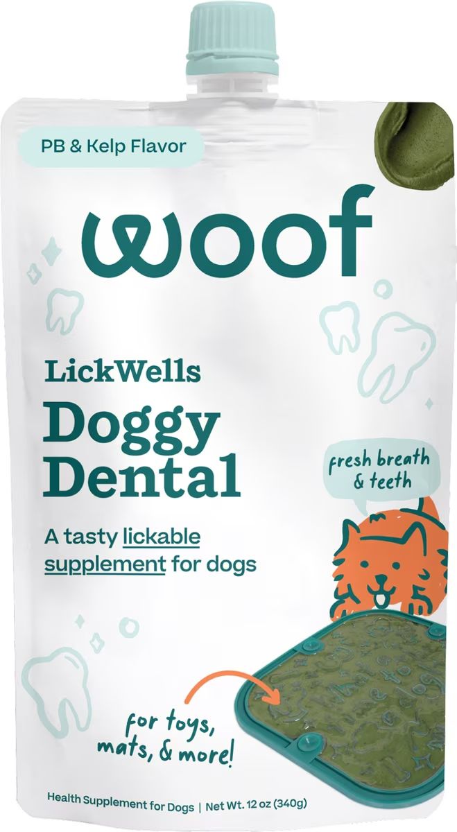 Woof Dog LICKWELLS Dental 12 oz