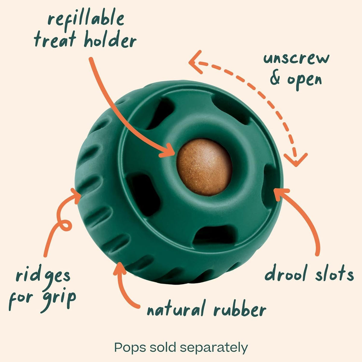 Woof Dog Pupsicle Green Extra Large