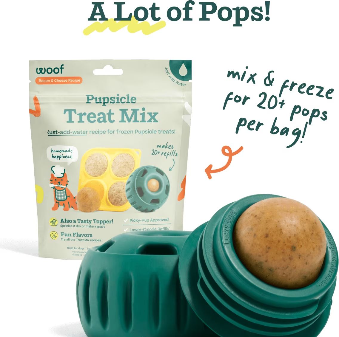 Woof Dog Pupsicle MIX BCN 5.5 oz