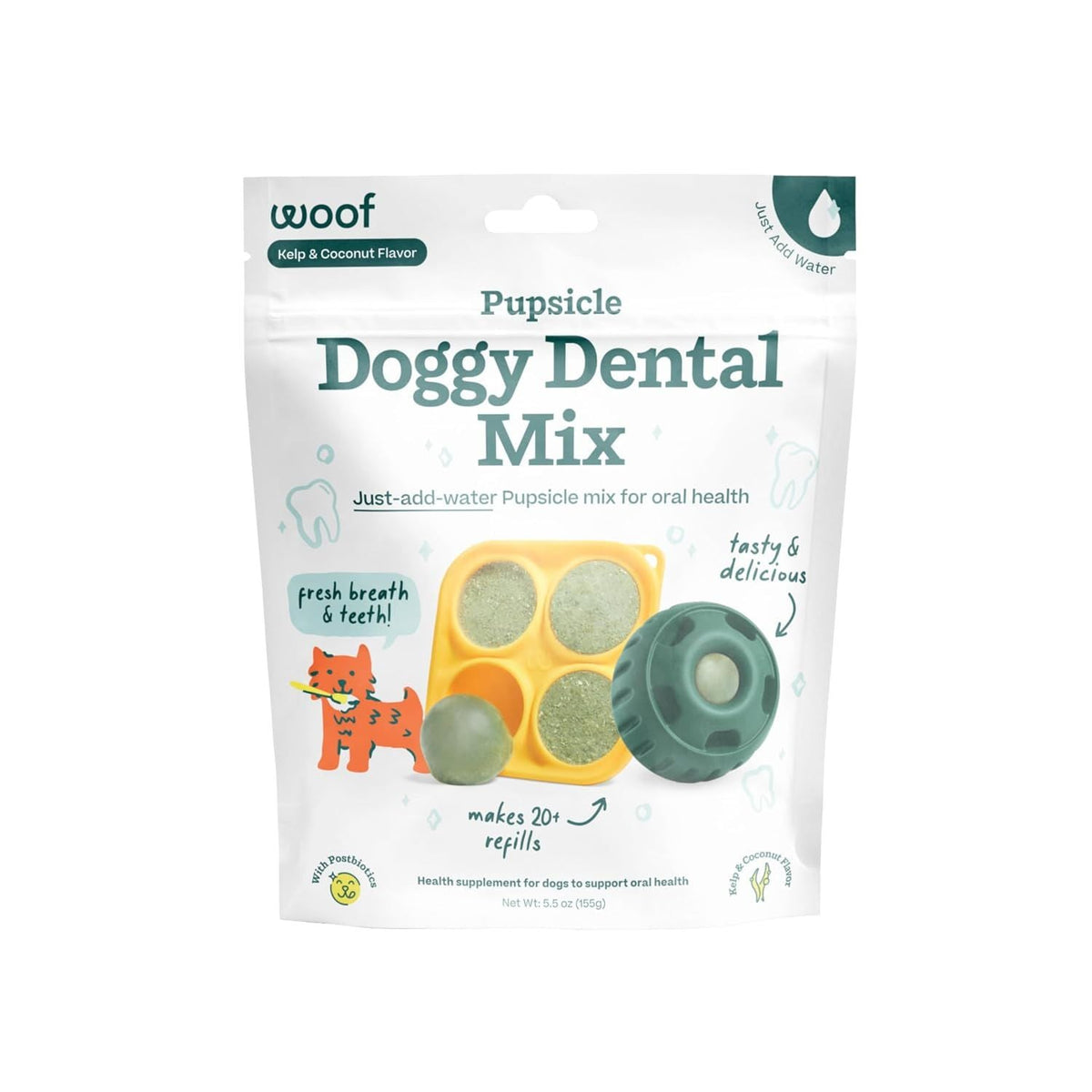 Woof Dog Pupsicle MIX Dental 5.5 oz