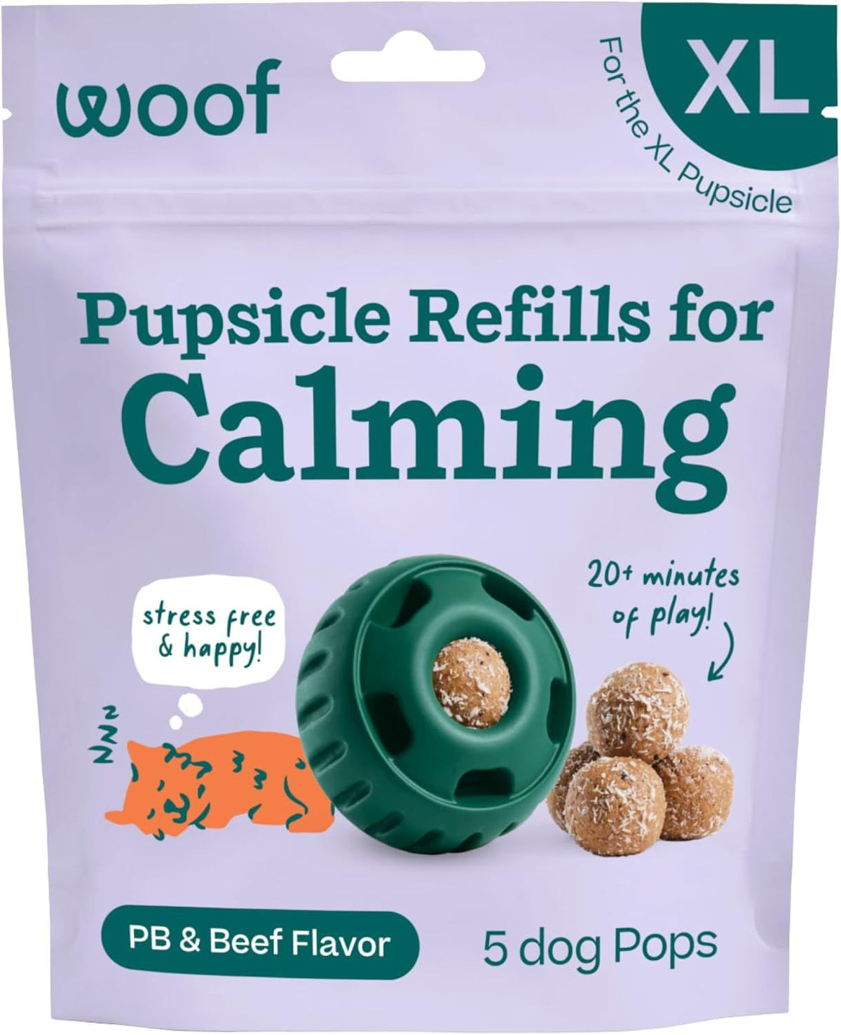 Woof Dog POP Calming Extra Large 12 oz