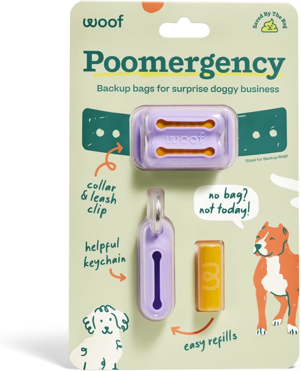 Woof Dog Poomergency Lavender