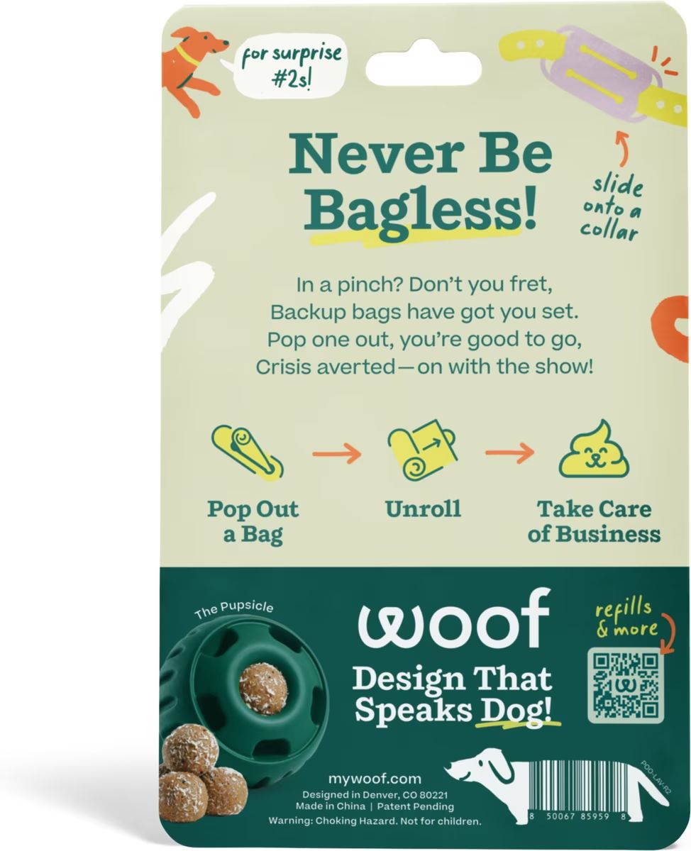 Woof Dog Poomergency Lavender