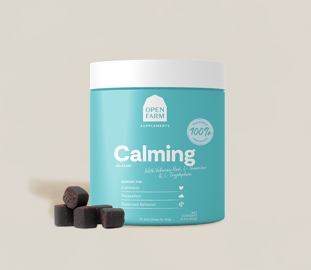Open Farm Dog SUP Chews Calming 90 Count