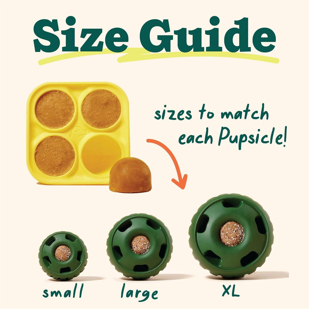 Woof Pupsicle Treat Tray- small