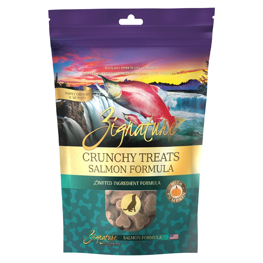 Zignature ZIGNA Dog CRNCHY Grain Free Salmon 12 oz