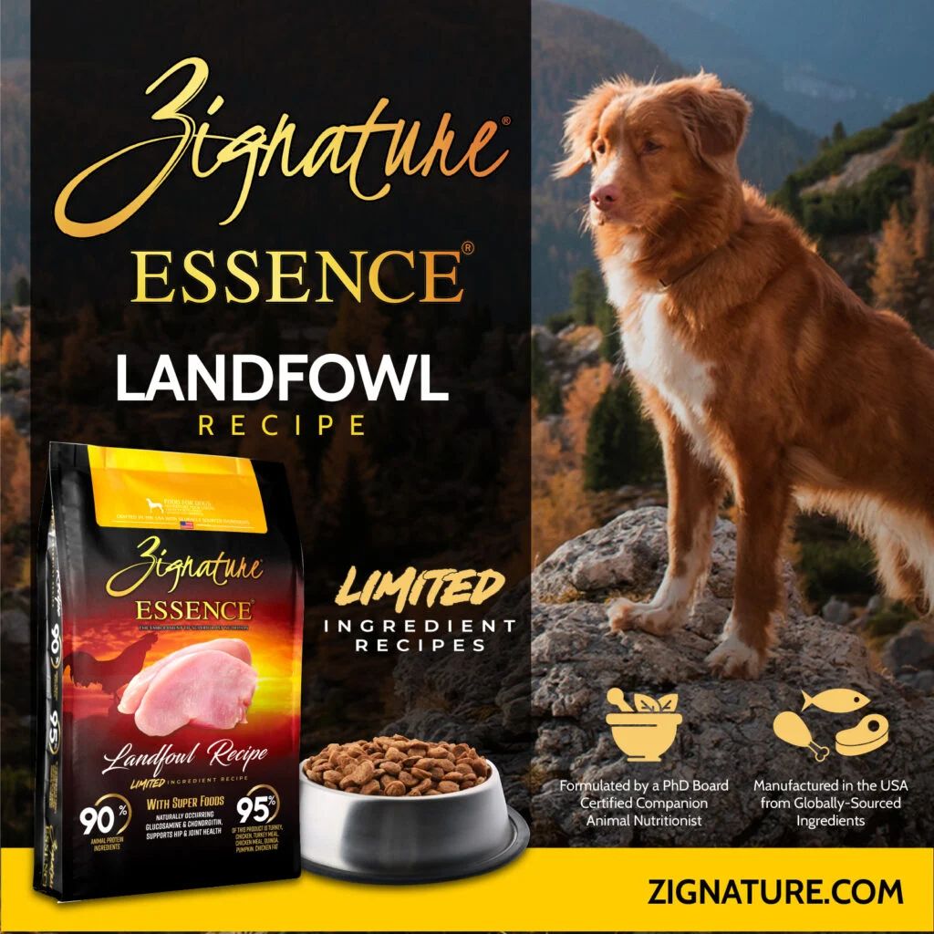 Zignature ZIGNA Dog ESSNC LIR LANDFOWL 13 oz