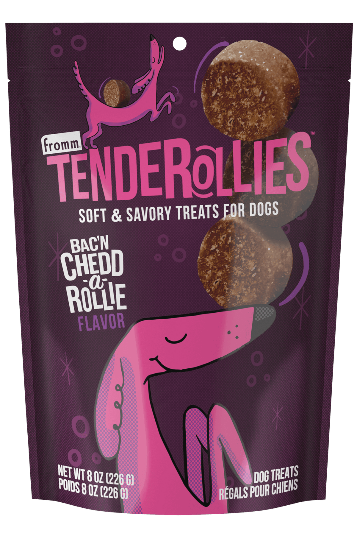 Fromm Tenderollies Bac'n Chedd-a-Rollie 8oz