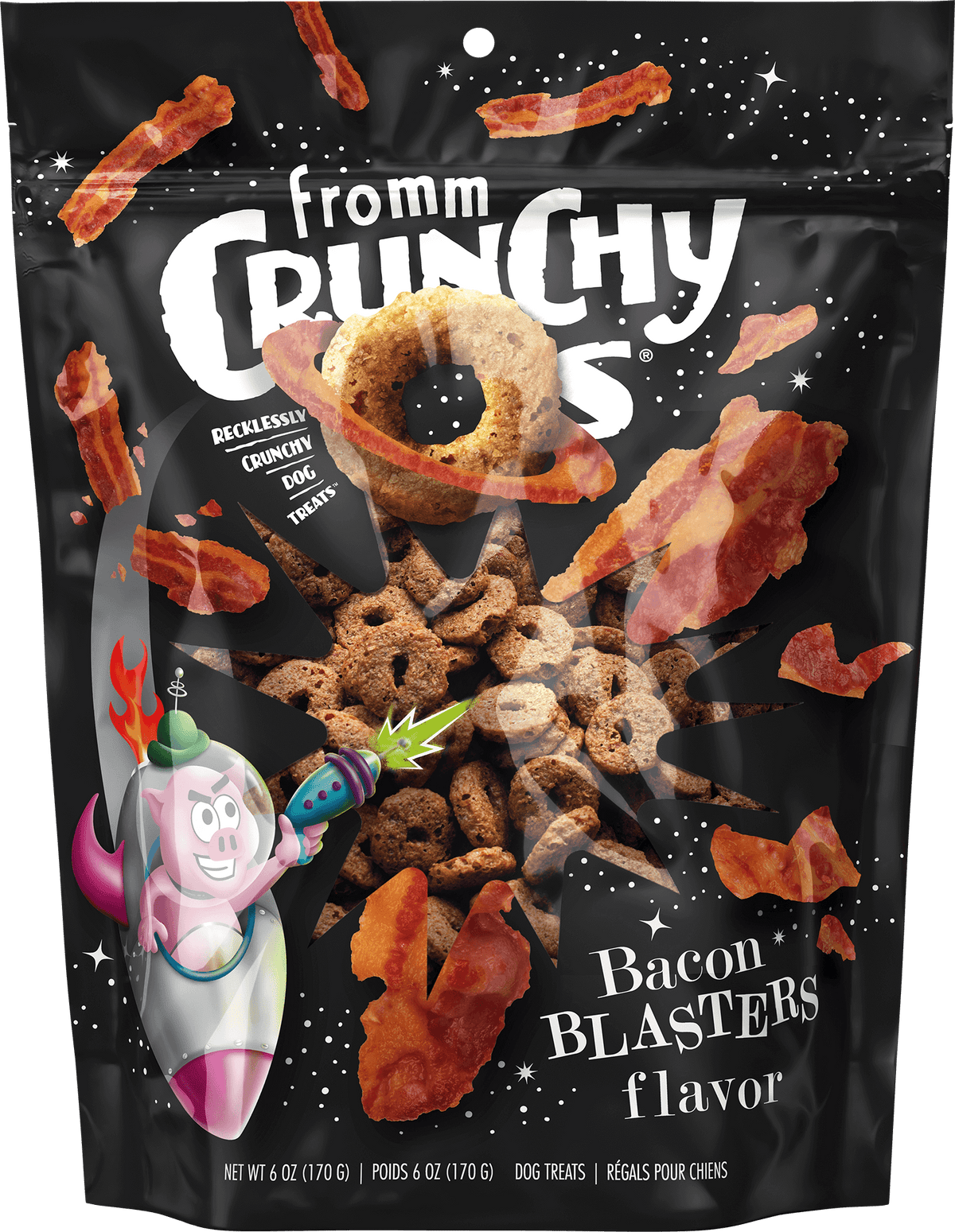 Fromm Crunchy Os Bacon Blasters 6oz