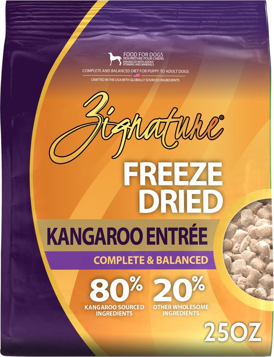 Zignature ZIGNA Dog Freeze Dried ENTR KANGA 25 oz