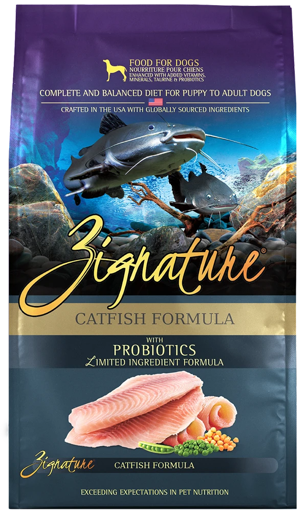 Zignature ZIGNA Dog Grain Free CATFSH 12.5 lb