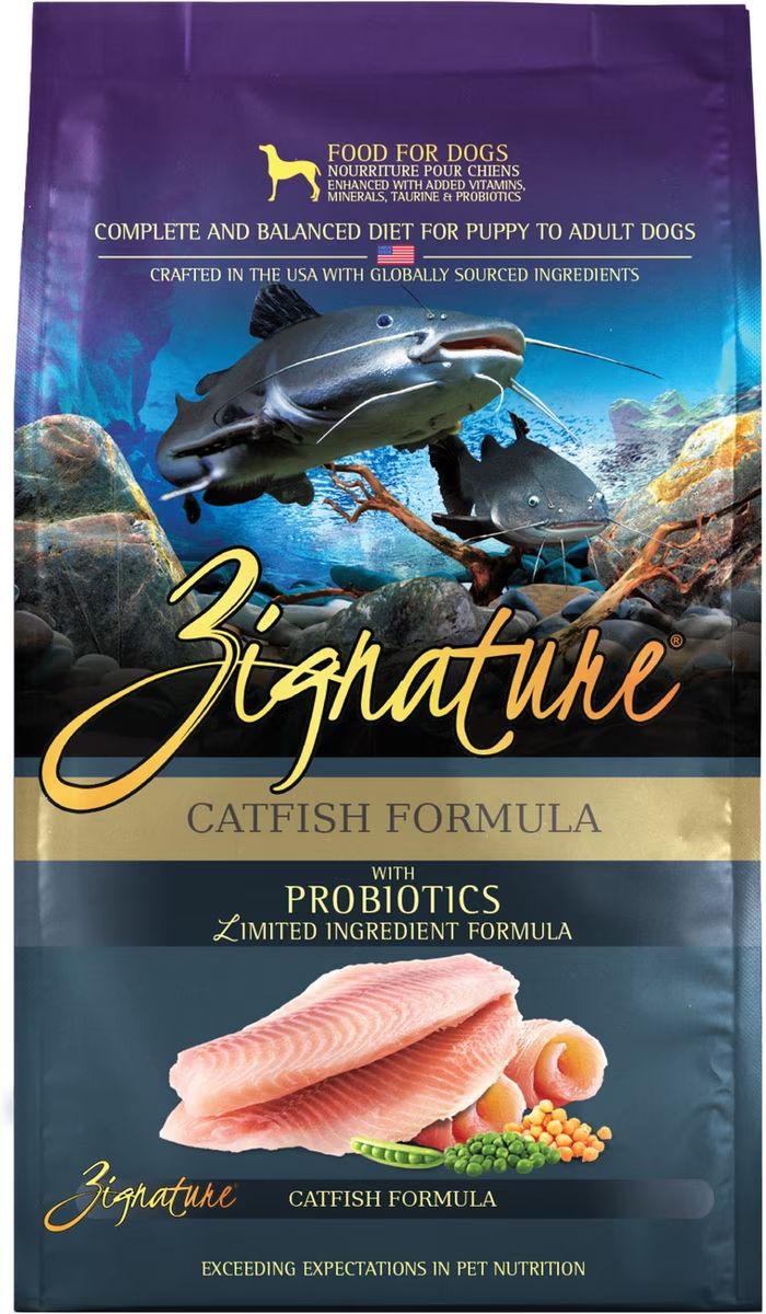 Zignature ZIGNA Dog Grain Free CATFSH 4 lb
