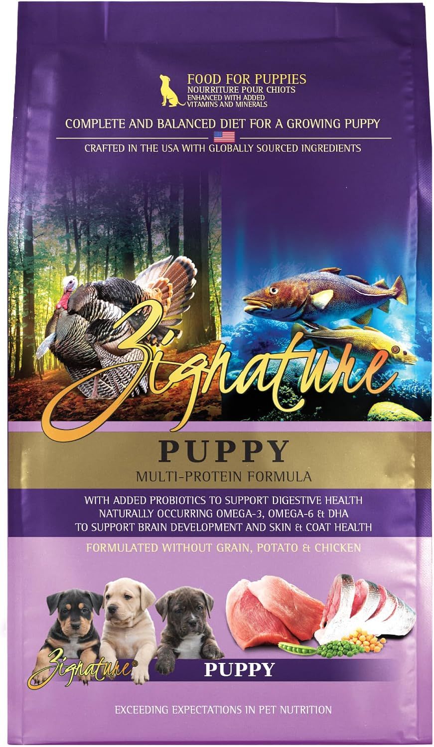 Zignature ZIGNA Dog Grain Free Puppy 4 lb