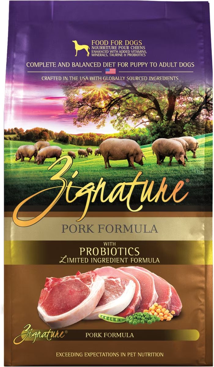 Zignature ZIGNA Dog Grain Free Pork 4 lb