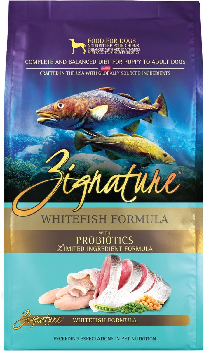Zignature ZIGNA Dog Grain Free Whitefish 4 lb