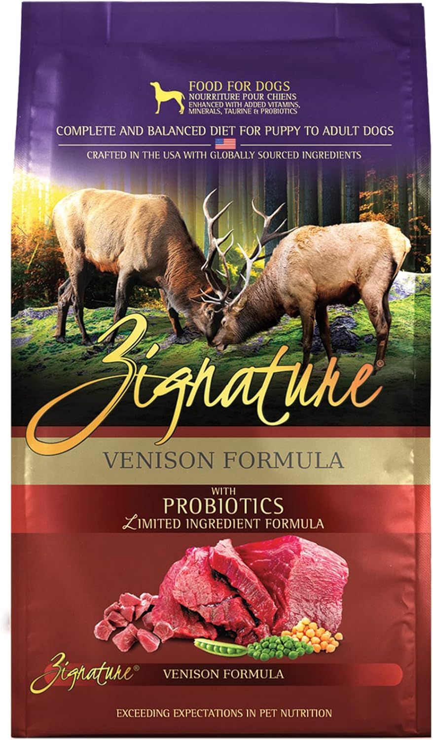 Zignature ZIGNA Dog Grain Free Venison 4 lb