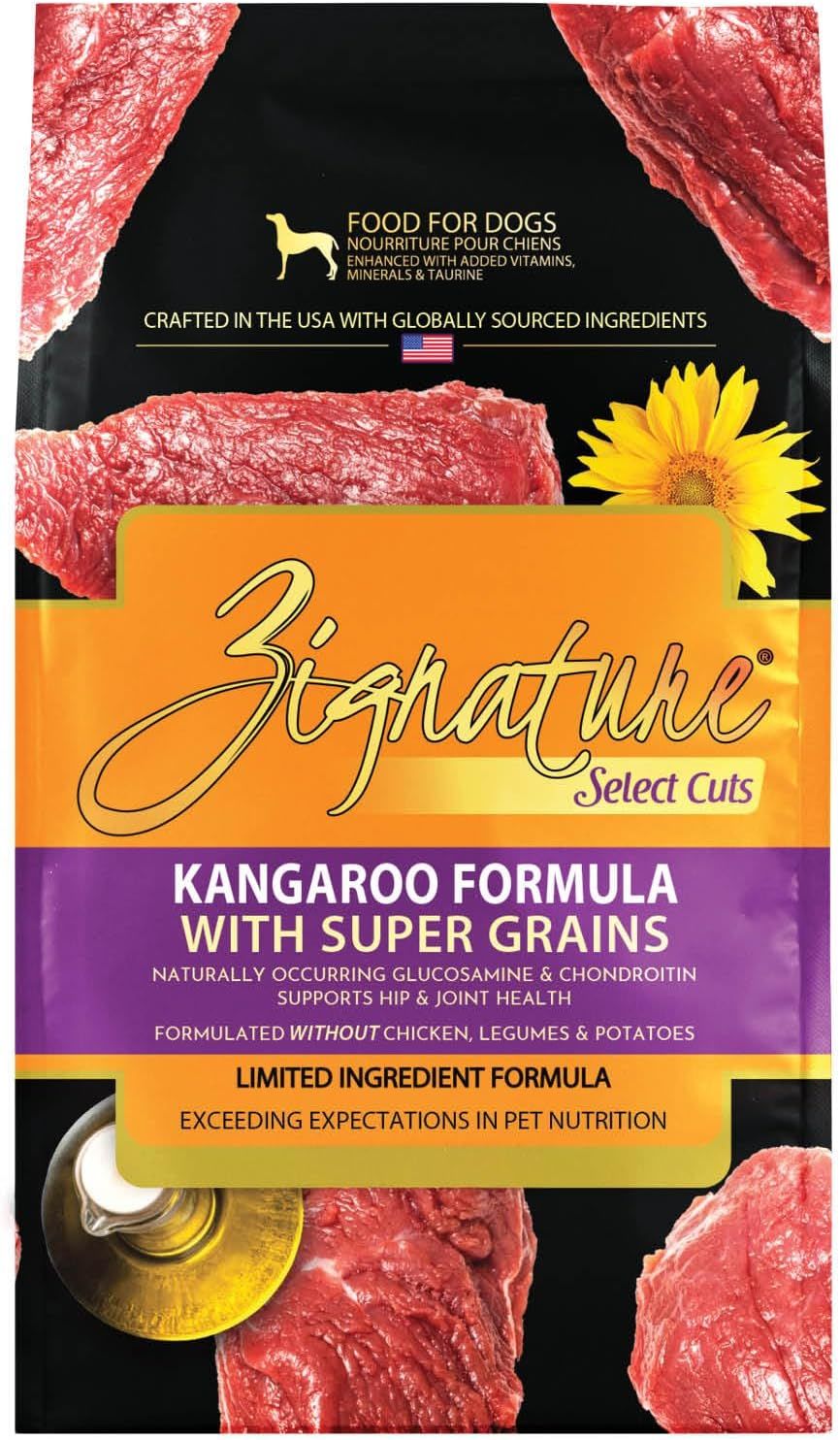 Zignature ZIGNA Dog SEL CUTS KANGA 4 lb