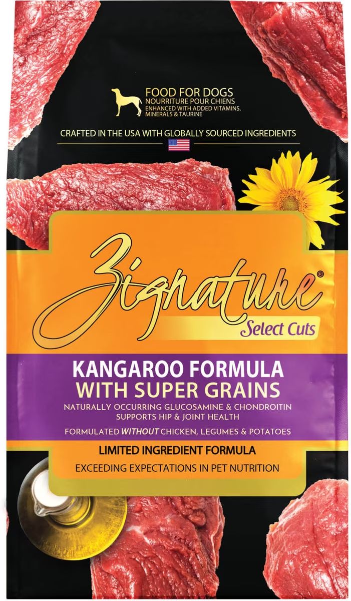 Zignature ZIGNA Dog SEL CUTS KANGA 12.5 lb