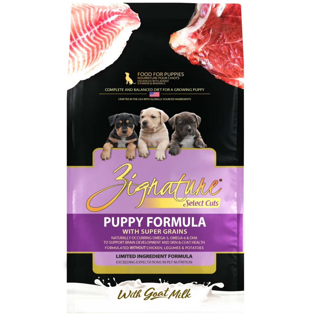 Zignature ZIGNA Dog SEL CUTS Puppy 25 lb
