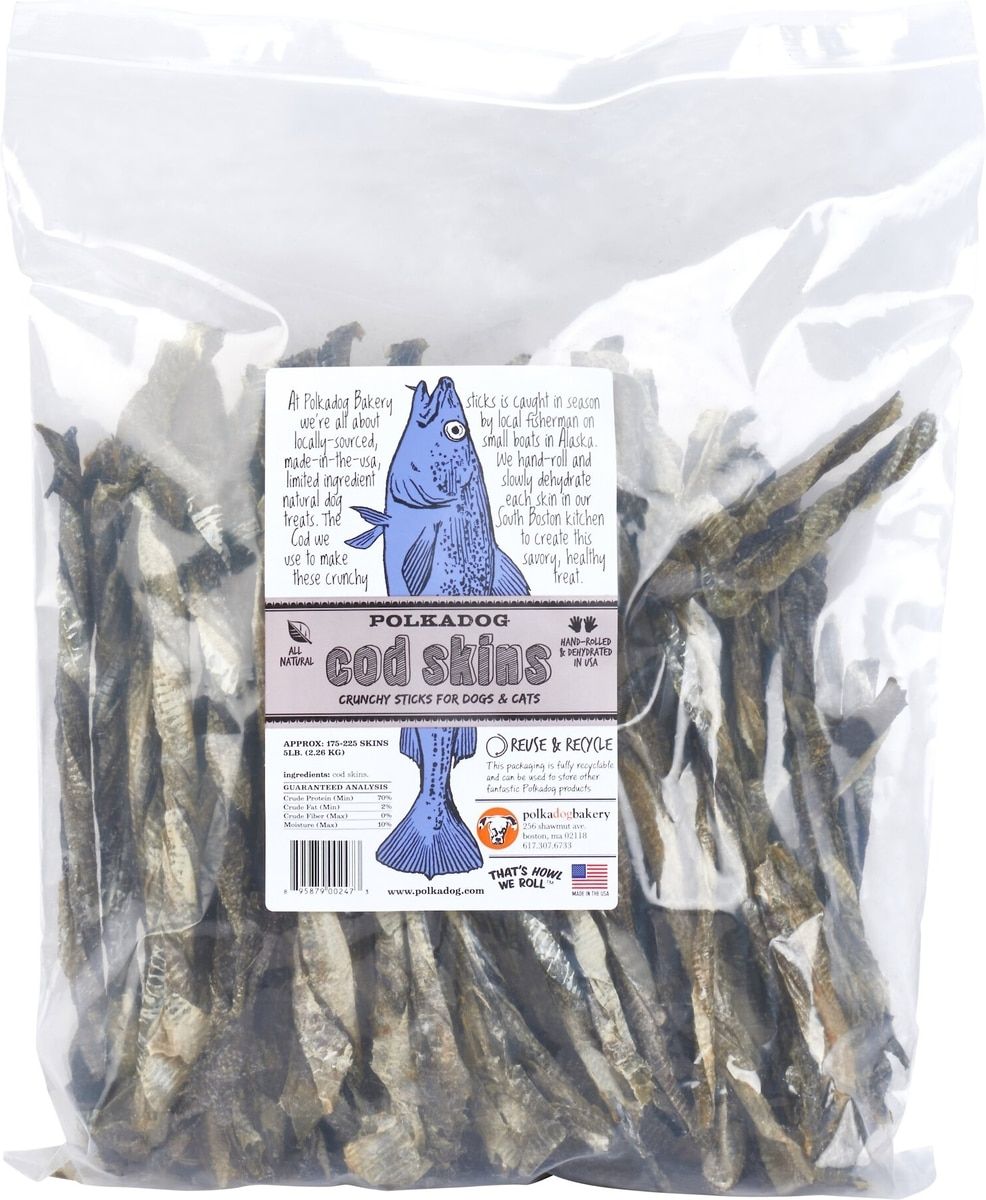 Polkadog POLKA Dog COD SKNS 5 lb Bulk