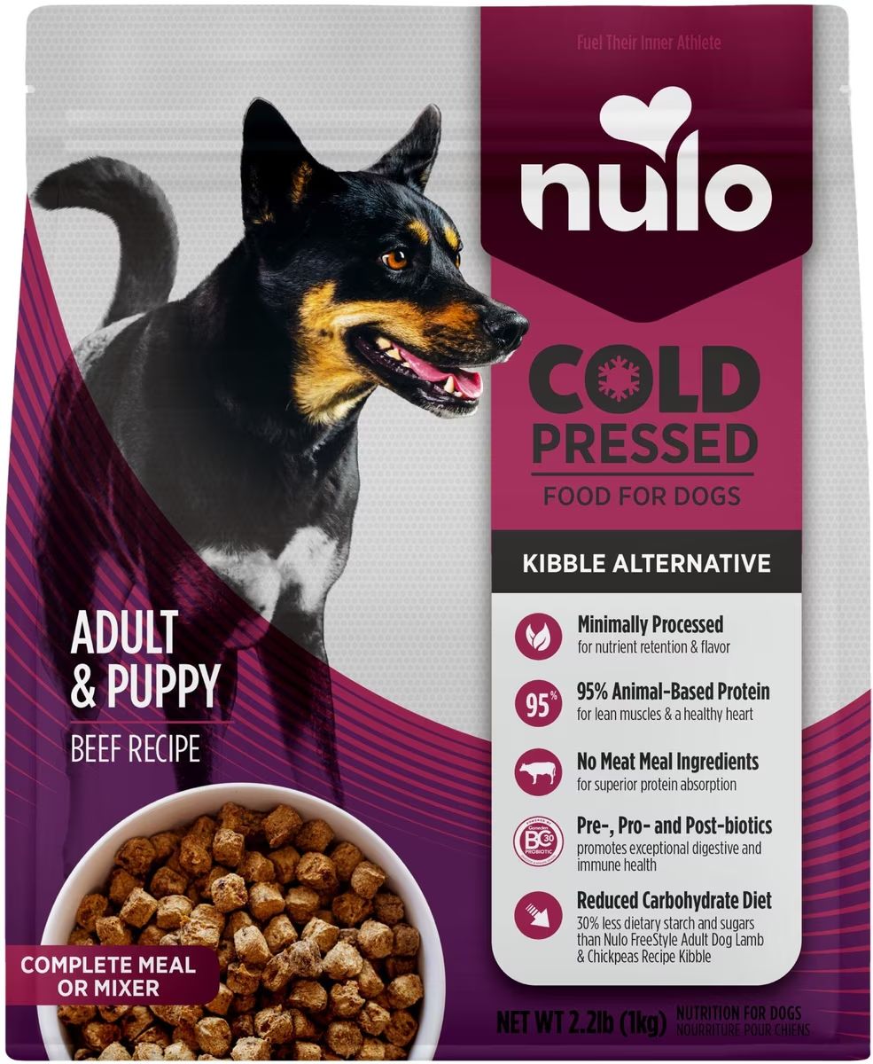 Nulo Cold Pressed Adult & Puppy Beef 2lbs