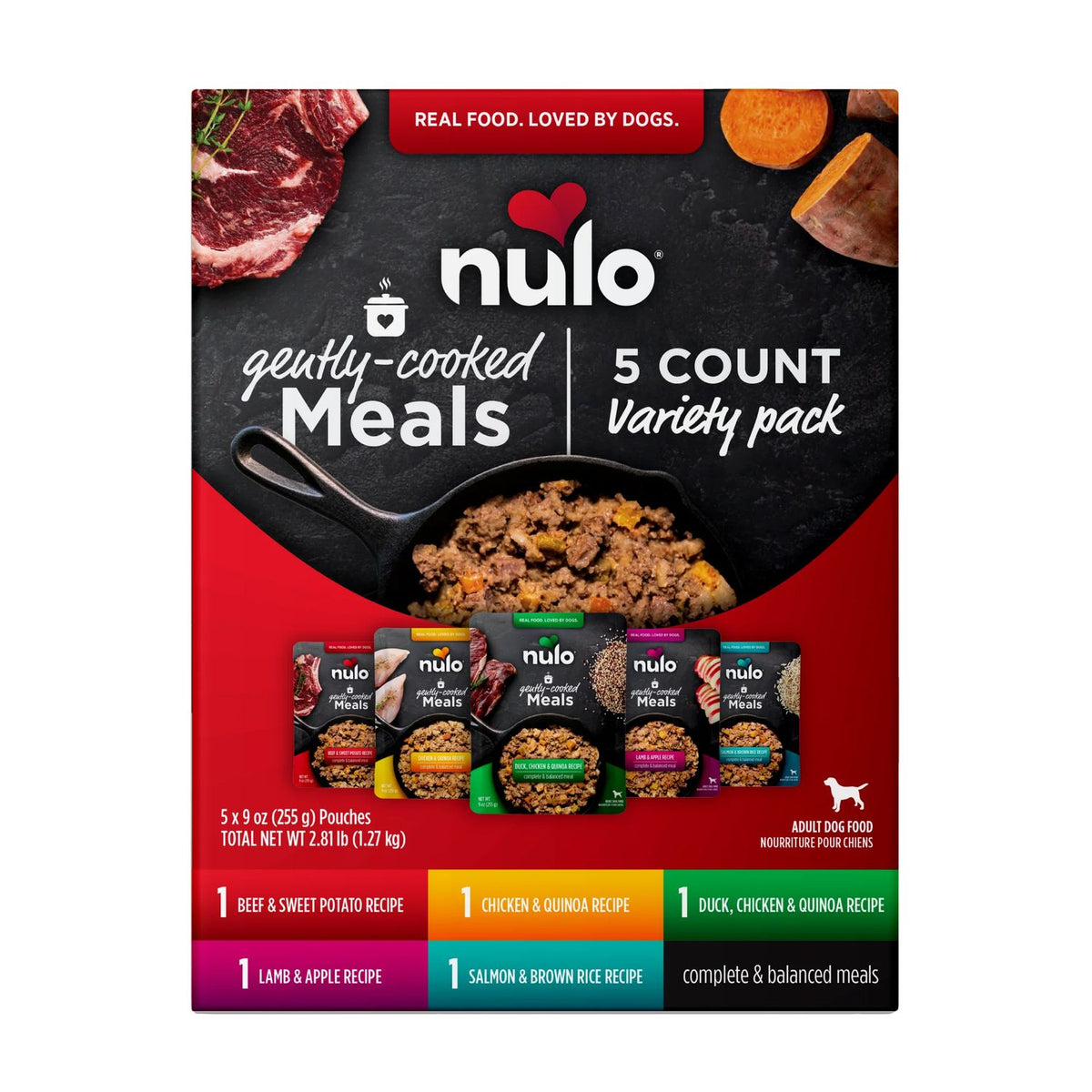 Nulo Dog Gently Cooked 9 oz VTY PK 5-Pack