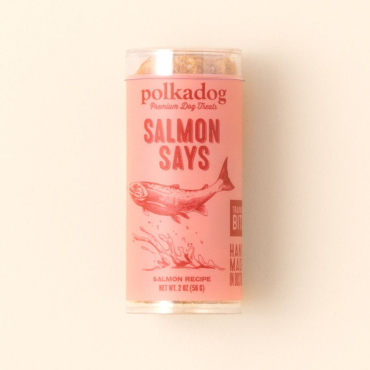 Polkadog POLKA Dog Salmon SAYS BITS 2 oz TUBE
