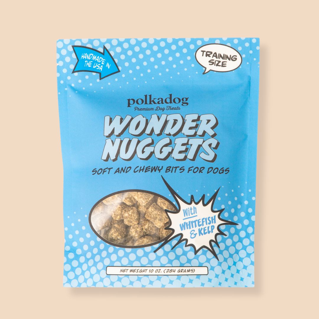 Polkadog POLKA Dog WONDR Nuggets Fish 10 oz PCH