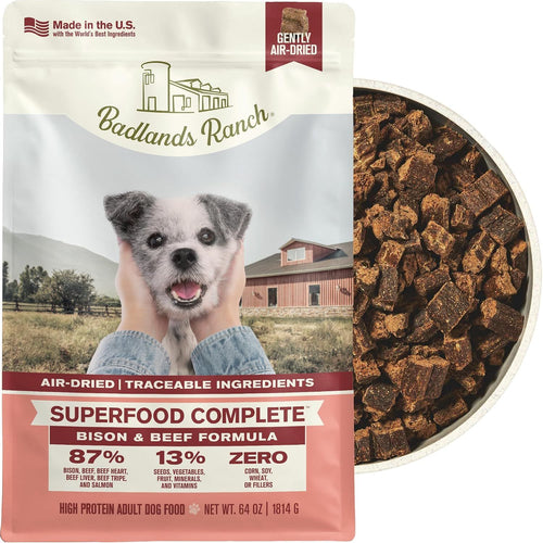 Badlands Ranch BLR Dog SUPRFD BISON Beef 64 oz