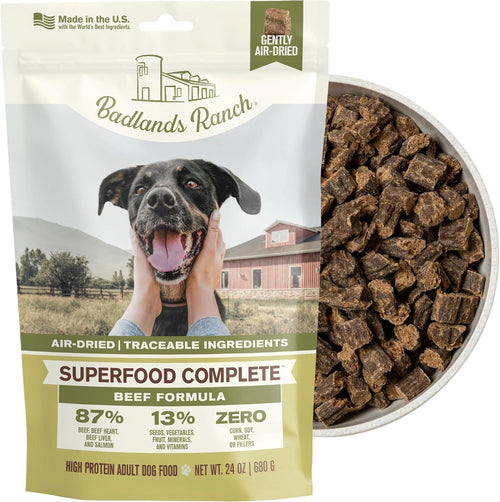 Badlands Ranch BLR Dog SUPRFD Beef 24 oz