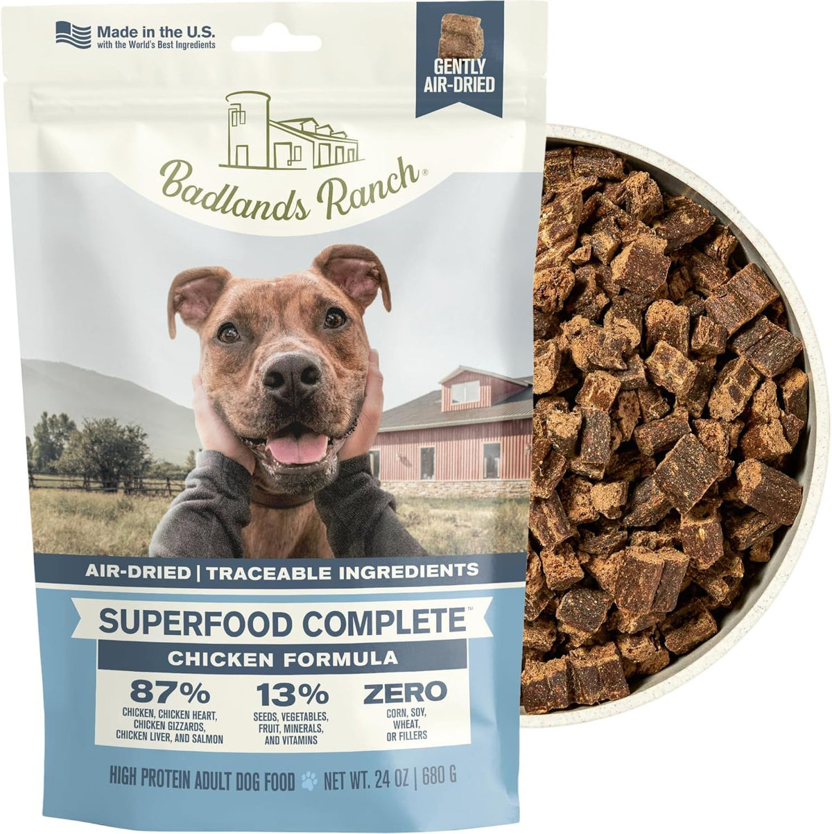 Badlands Ranch BLR Dog SUPRFD Chicken 24 oz