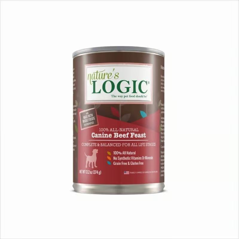 Natures Logic NLOGIC Dog Beef 13.2 oz