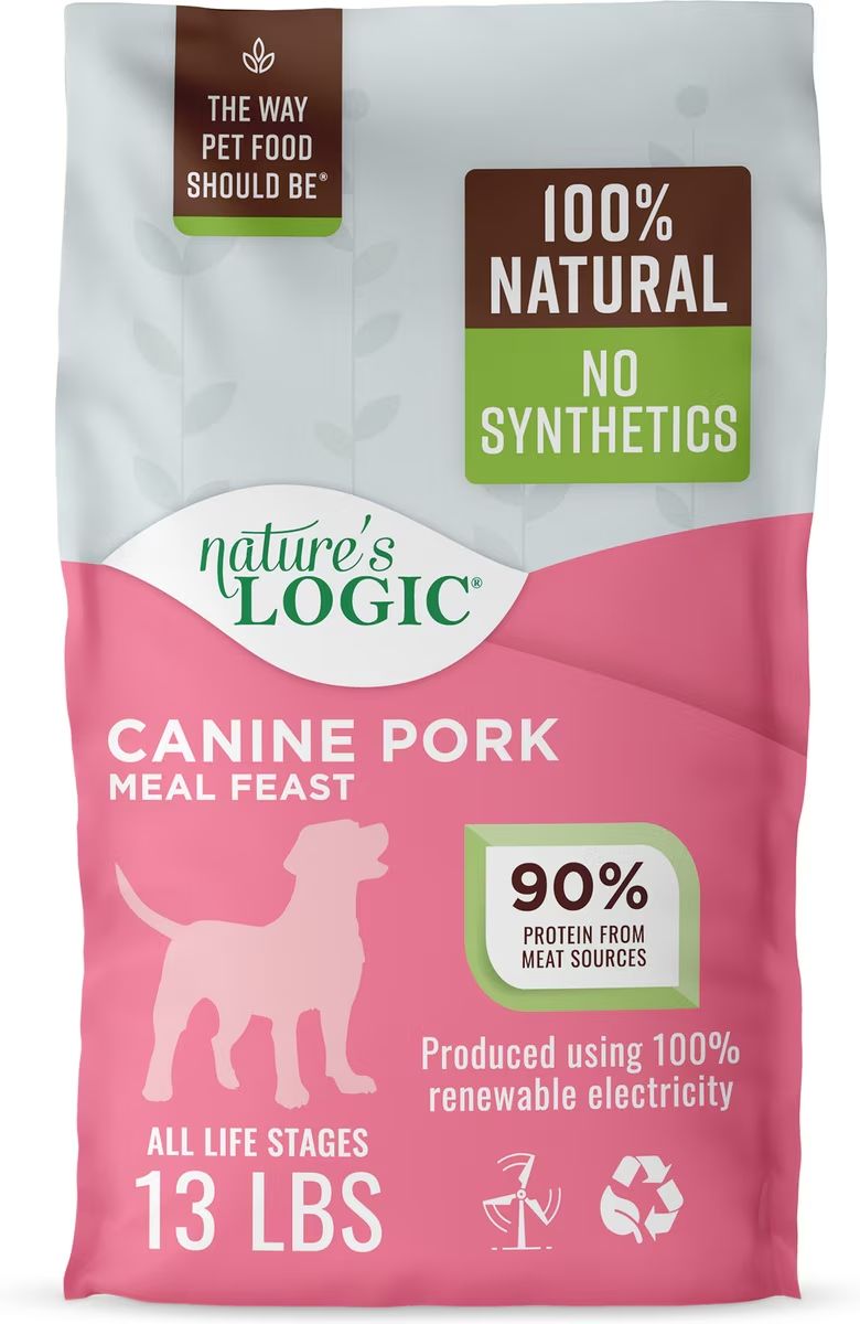 Natures Logic NLOGIC Dog DSTNCT Pork 12 lb
