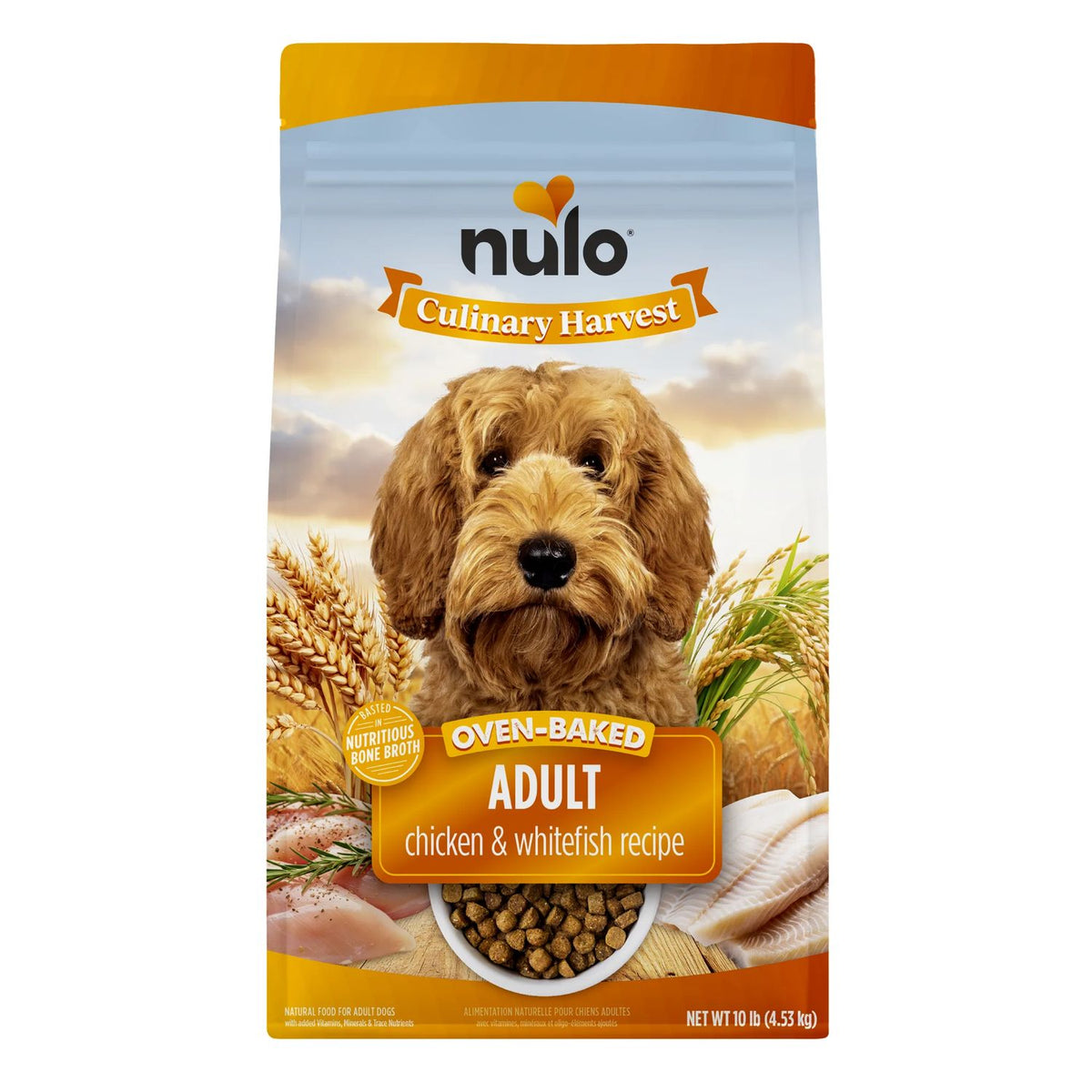 Nulo Dog CUL Harvest Chicken Whitefish 10 lb