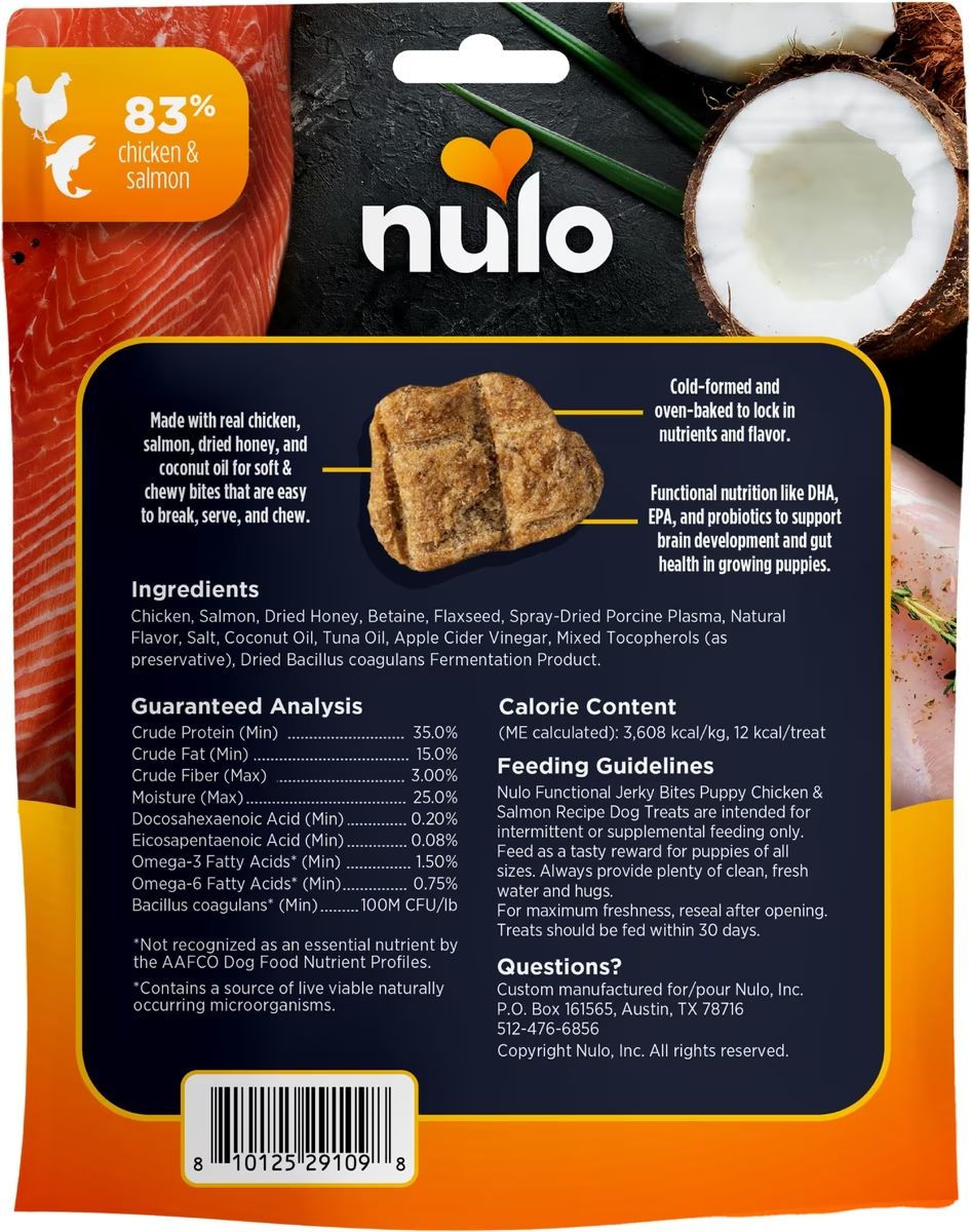 Nulo Dog FUNCTL Grain Free Jerky Puppy 5 oz