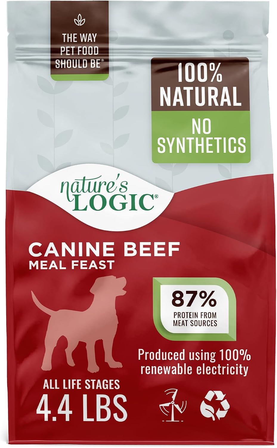 Natures Logic NLOGIC Dog DSTNCT Beef 4.4 lb
