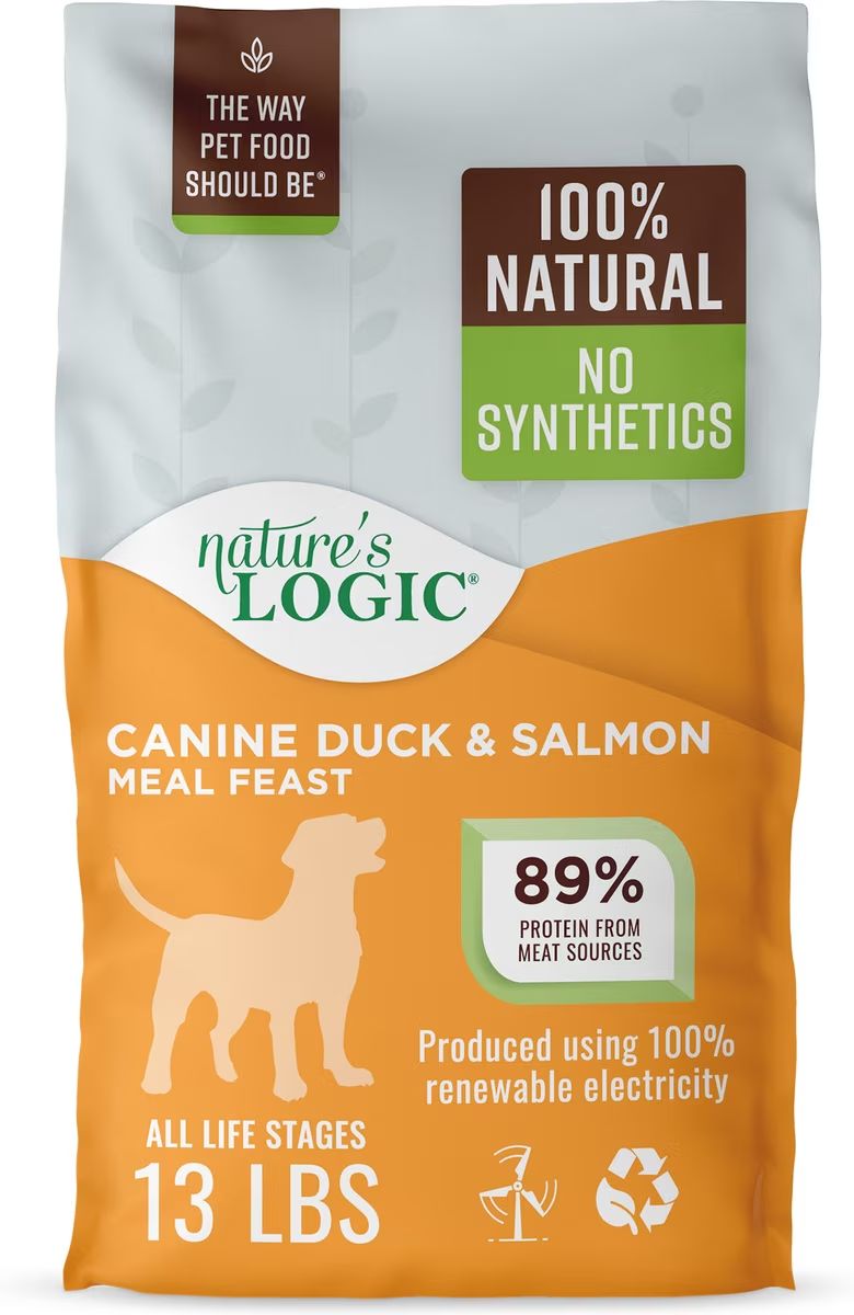 Natures Logic NLOGIC Dog Duck Salmon 13 lb
