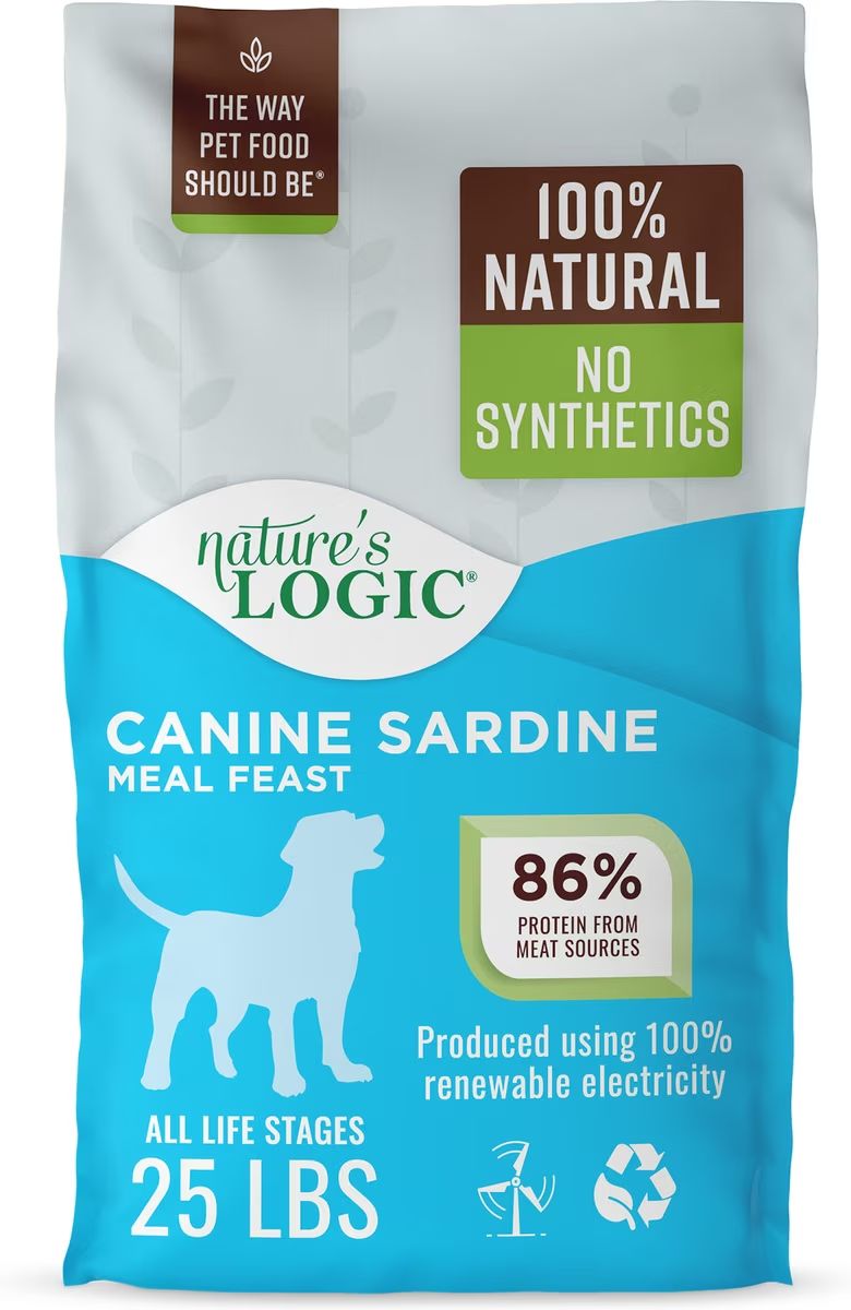 Natures Logic NLOGIC Dog Sardine 25 lb