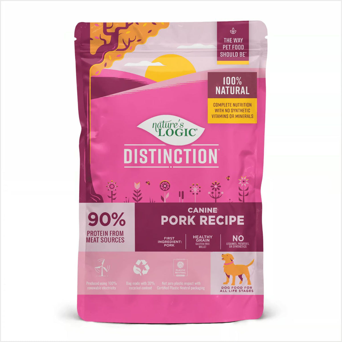 Natures Logic NLOGIC Dog Pork 25 lb