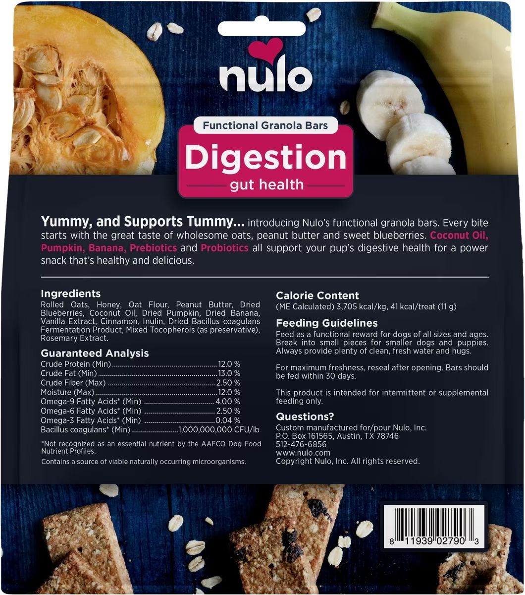 Nulo Dog FUNCTL Granola Digestion 10 oz