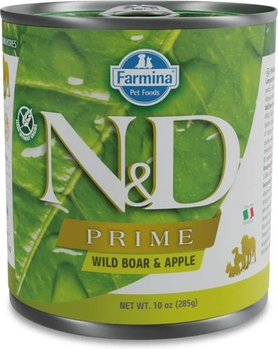 Farmina N&D Grain Free Boar & Apple Wet Dog Food 10 oz