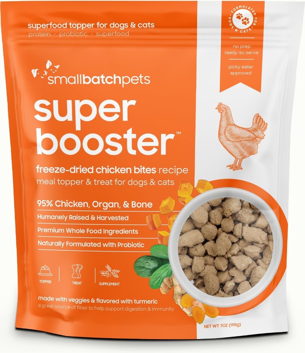 Small Batch Freeze Dried Super Boosters Chicken 7 oz
