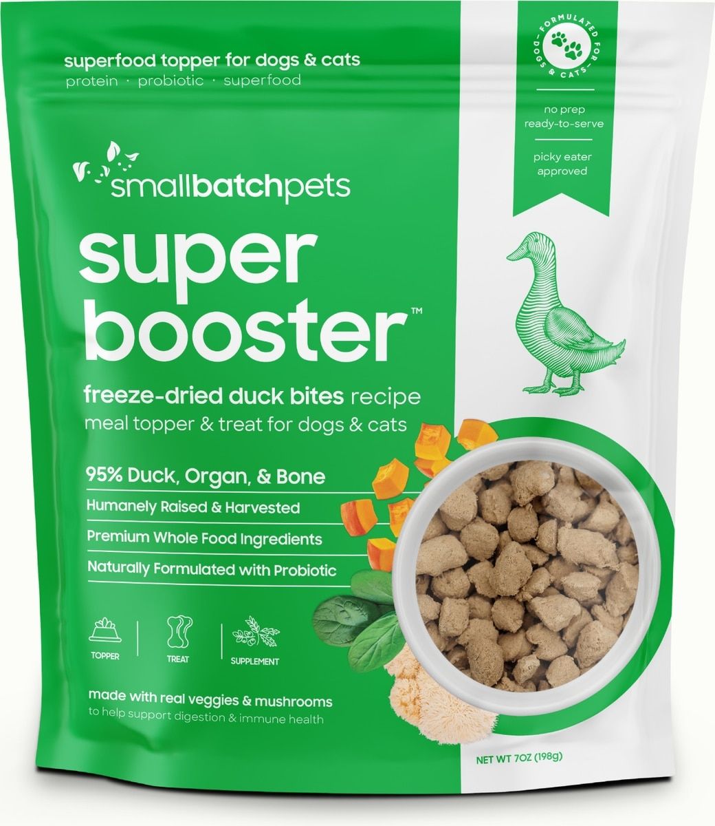 Small Batch Freeze Dried Super Boosters Duck 7 oz