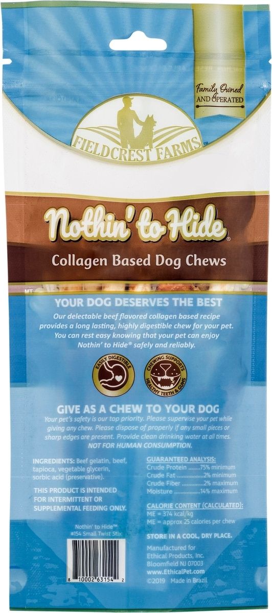 Nothin' To Hide LG 10 pk Beef Twist