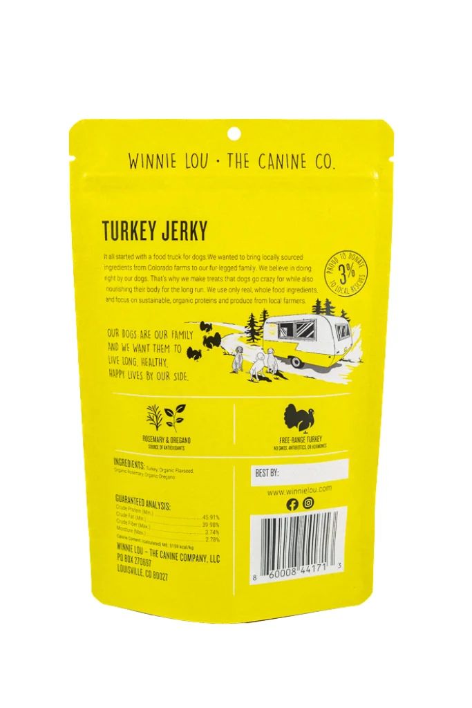 Winnie Lou TurkeyJerky Burger