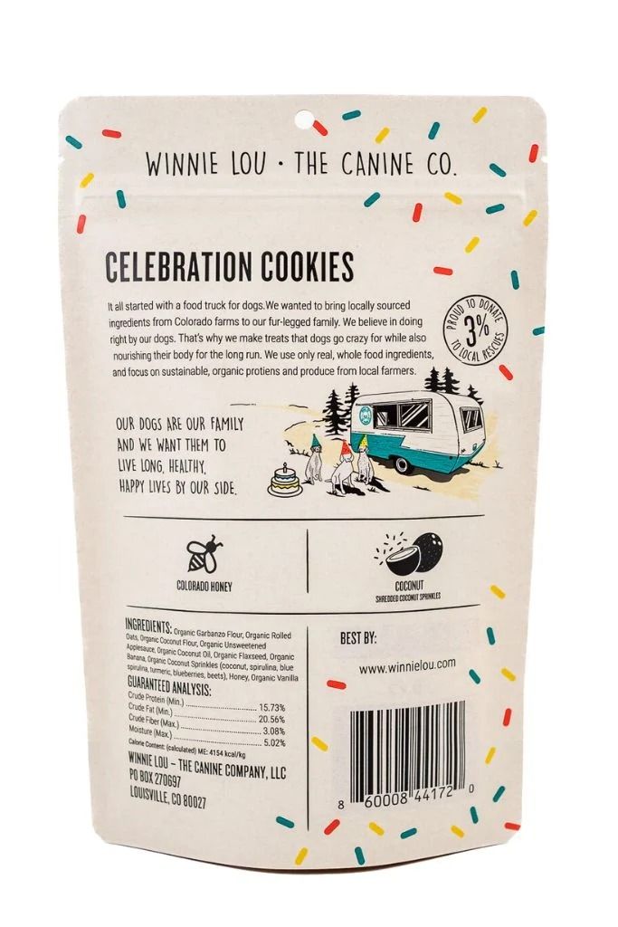 Winnie Lou Celebration Cookie