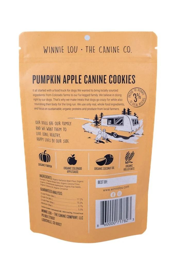 Winnie Lou Pumpkin Cookie