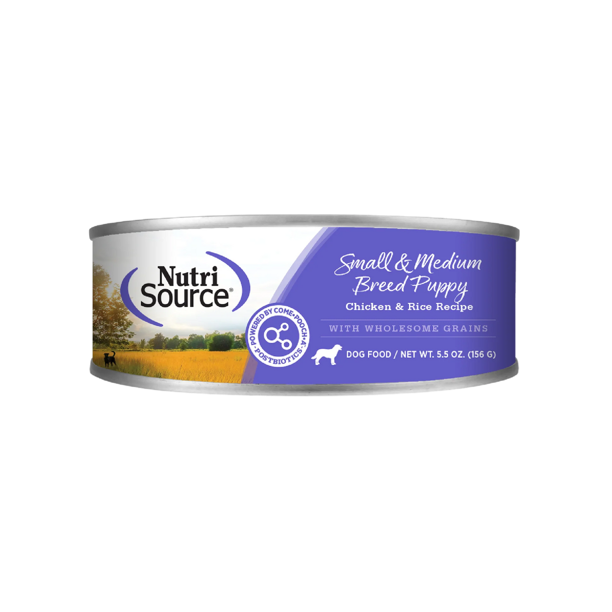 NutriSource Chicken & Rice Small & Medium Breed Puppy Food Cans  12 / 5.5 oz.