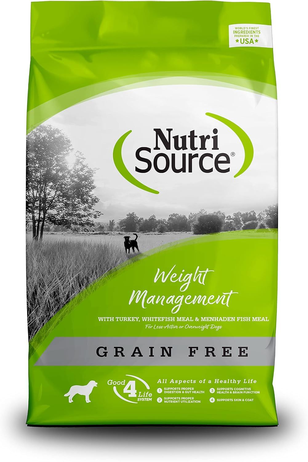 NutriSource Grain Free Weight Management Dog Food  26 lbs.